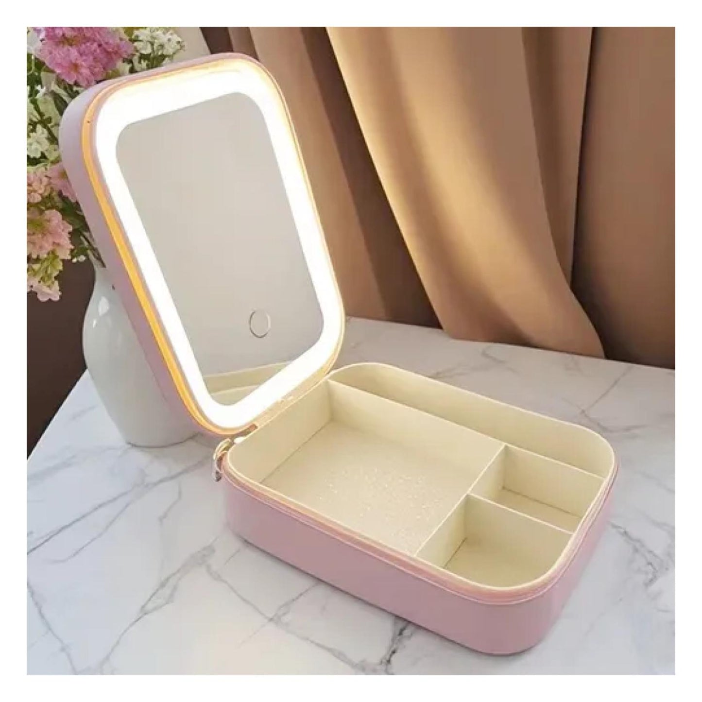 Estuche Cosmético Con Luz Led