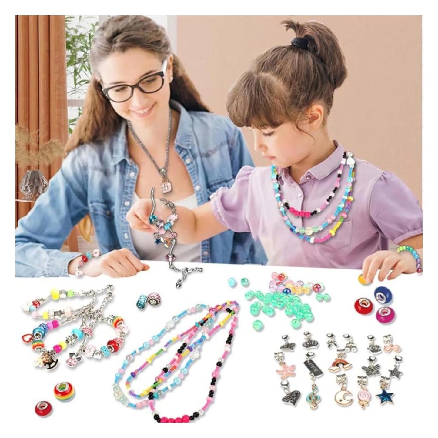 Bisutería Para Niñas Kit De 5000 Pzas