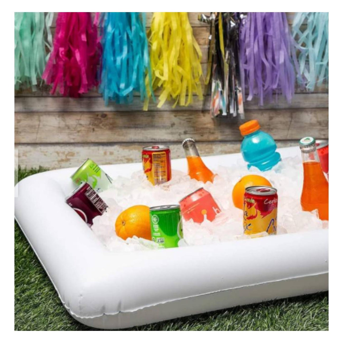 Flotador Mini Bar Para Piscinas Blanco 130 x 63 Cm Aprox