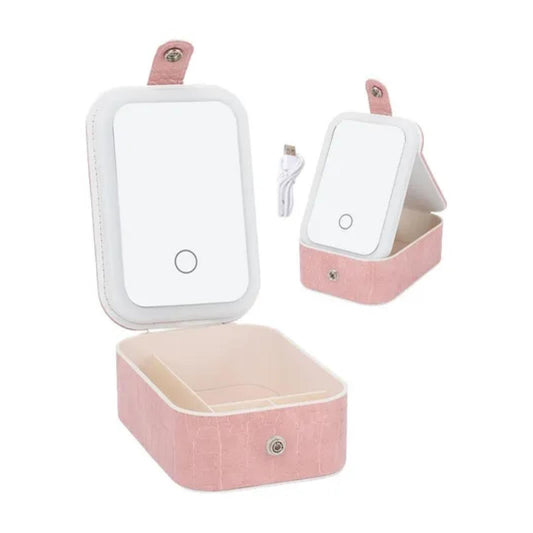 Estuche Cosmético Con Luz Led