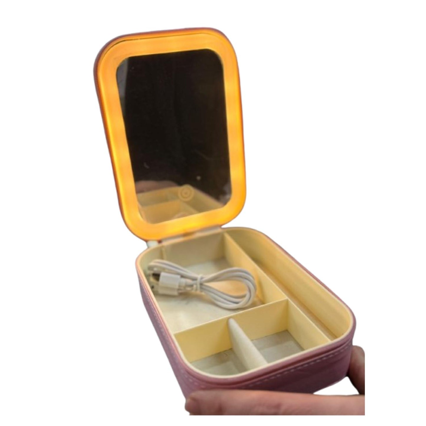 Estuche Cosmético Con Luz Led