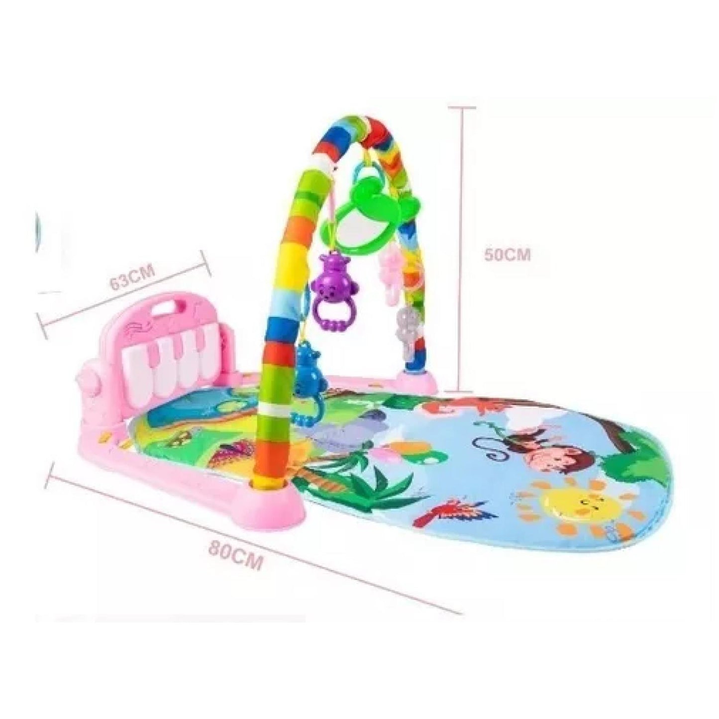 Juguete Gimnasio Con Piano Para Bebe