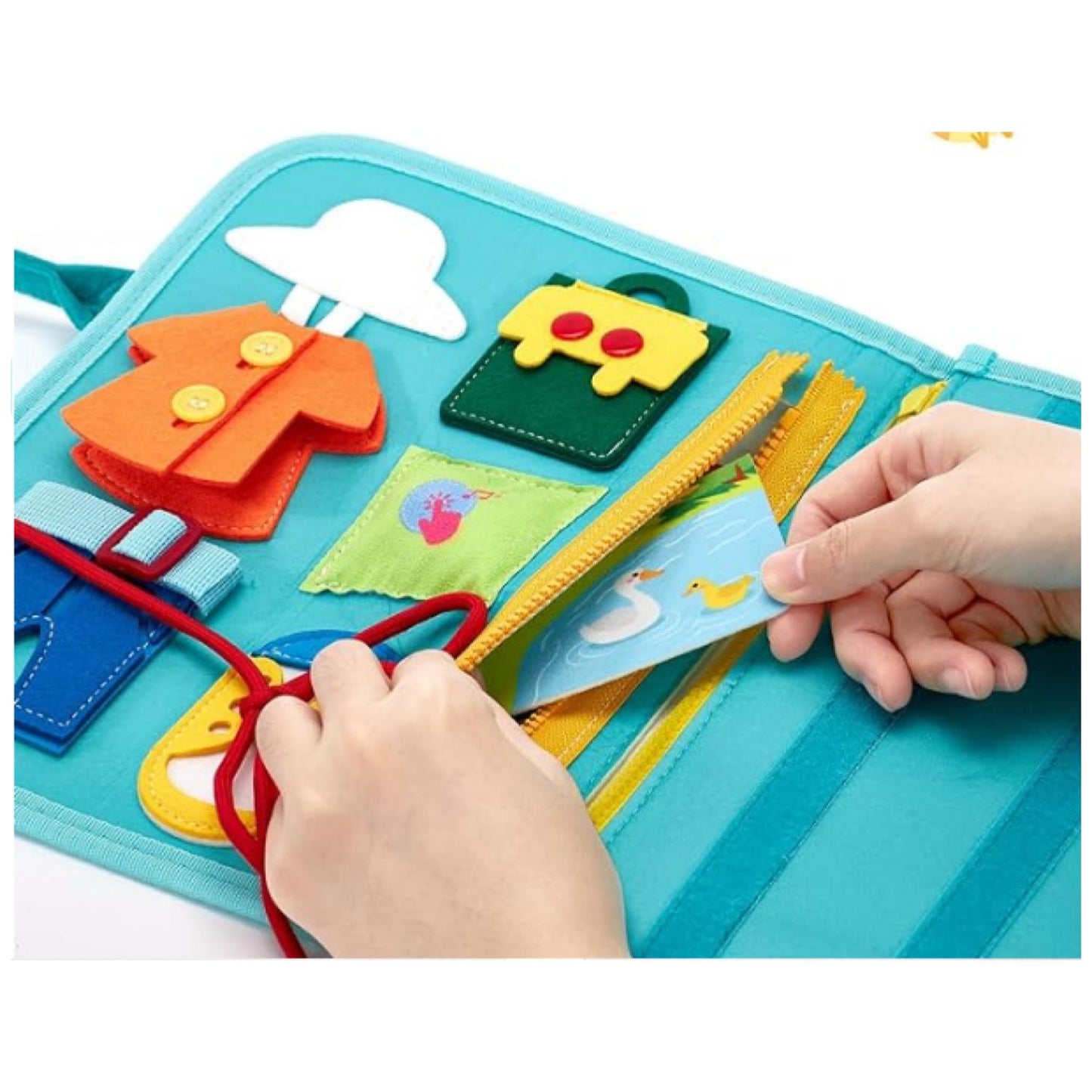 Maleta De Juego Sensorial Didáctico Para Bebés