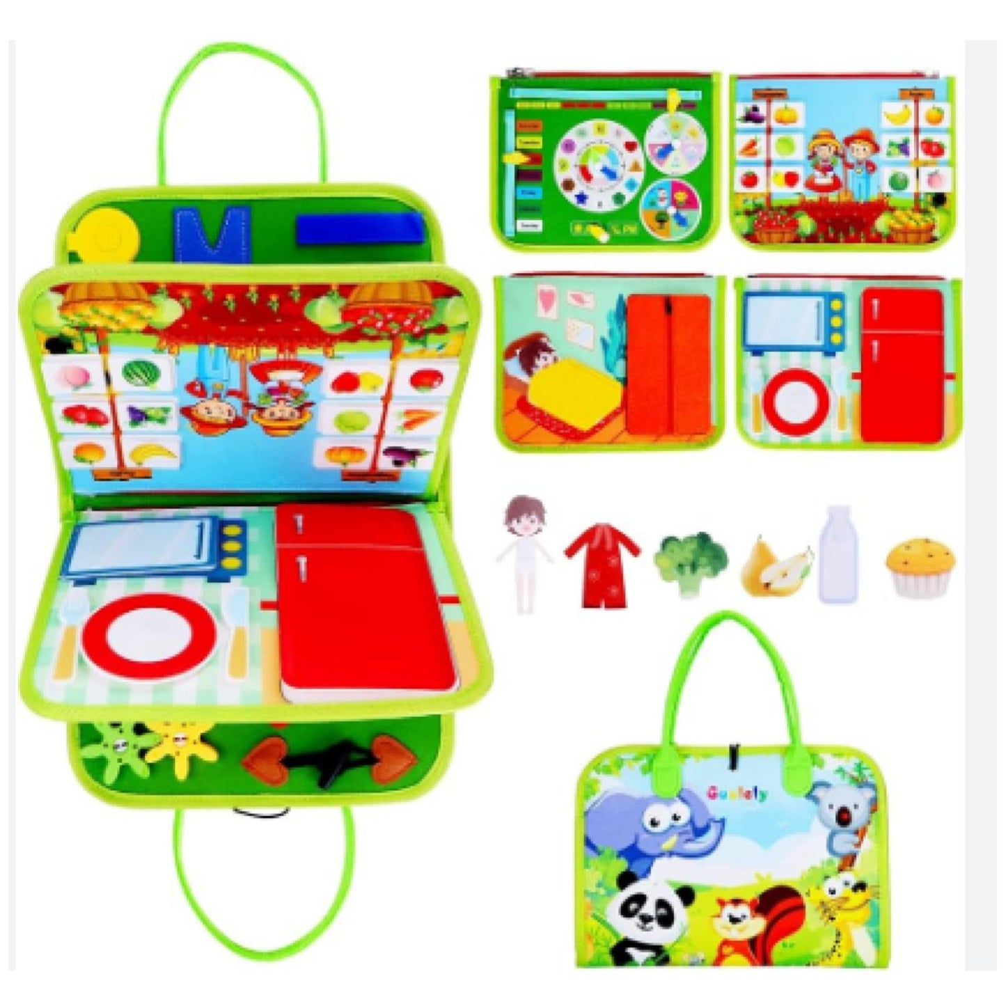 Maleta De Juego Sensorial Didáctico Para Bebés