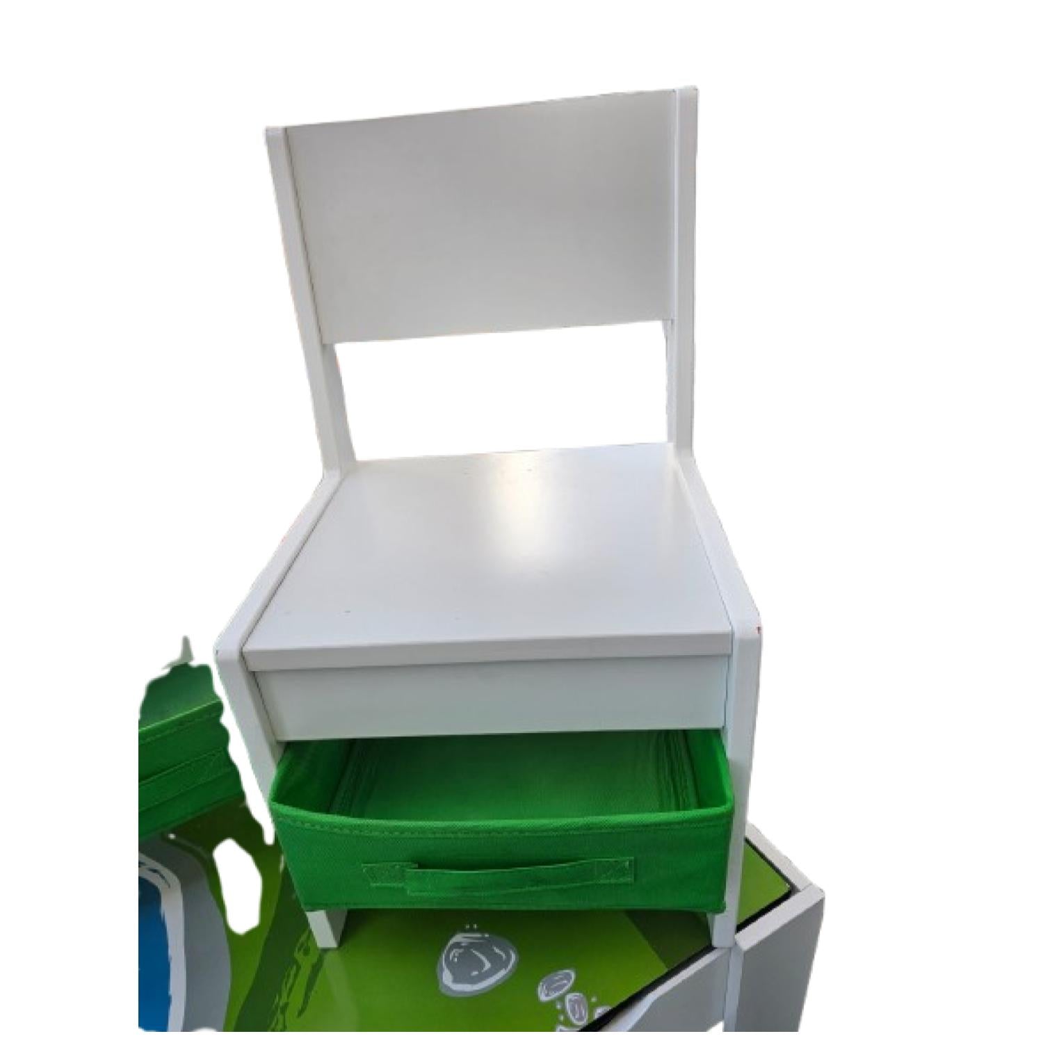 Mesa de Actividad Reversible + 2 Sillas para Niños