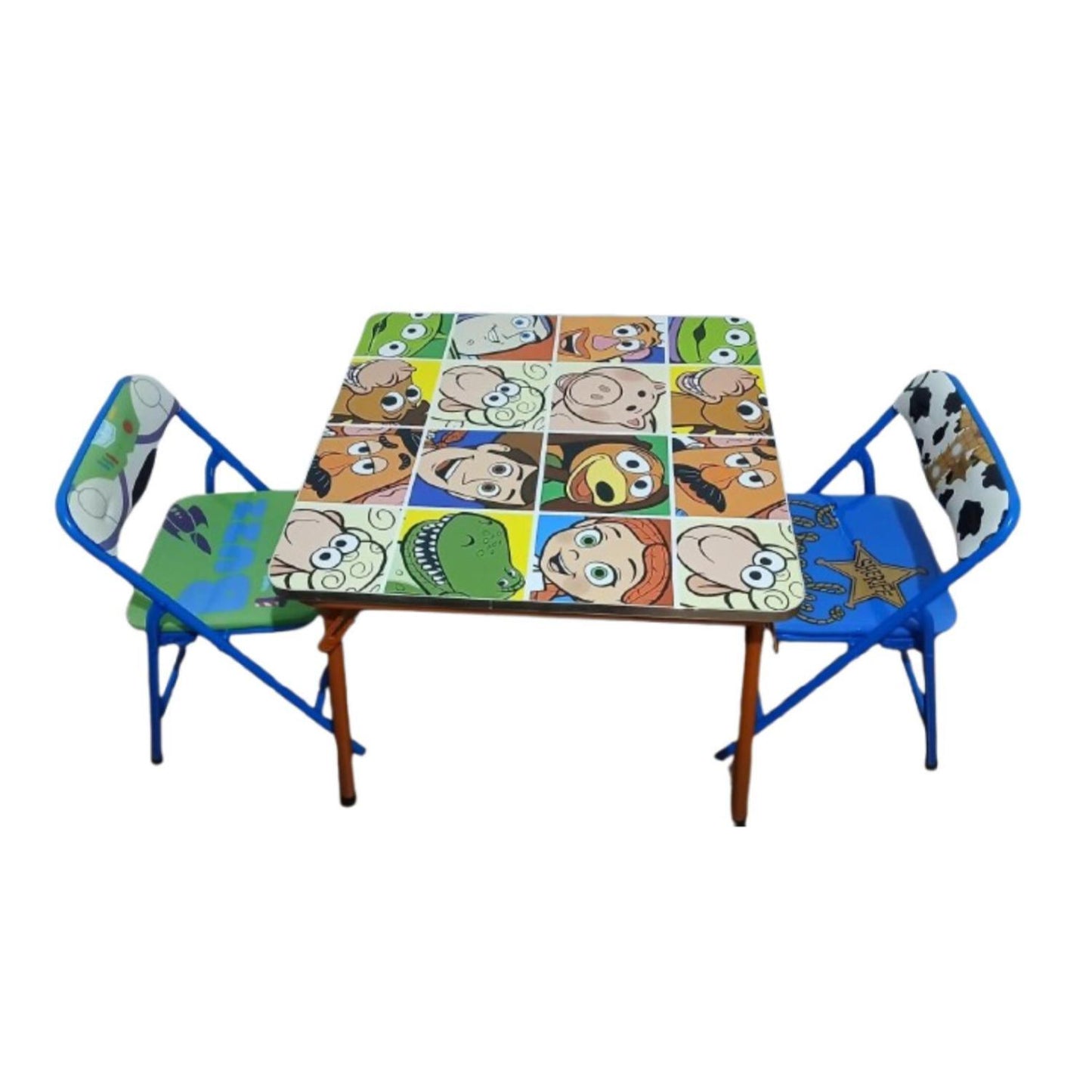 Mesa Plegable Con 2 Sillas Para Niño Disney