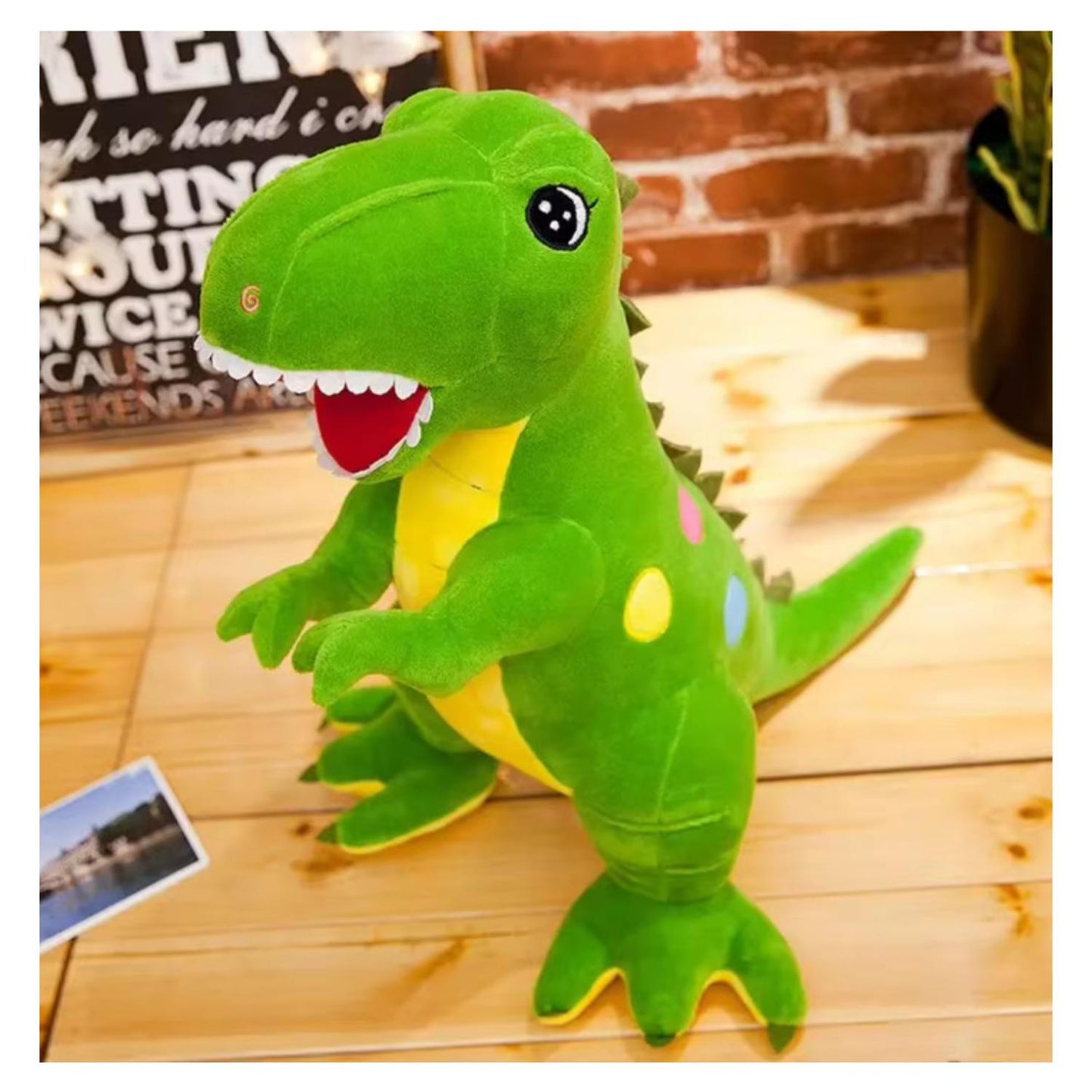 Dinosaurio T Rex Peluche 60 Cm Musical