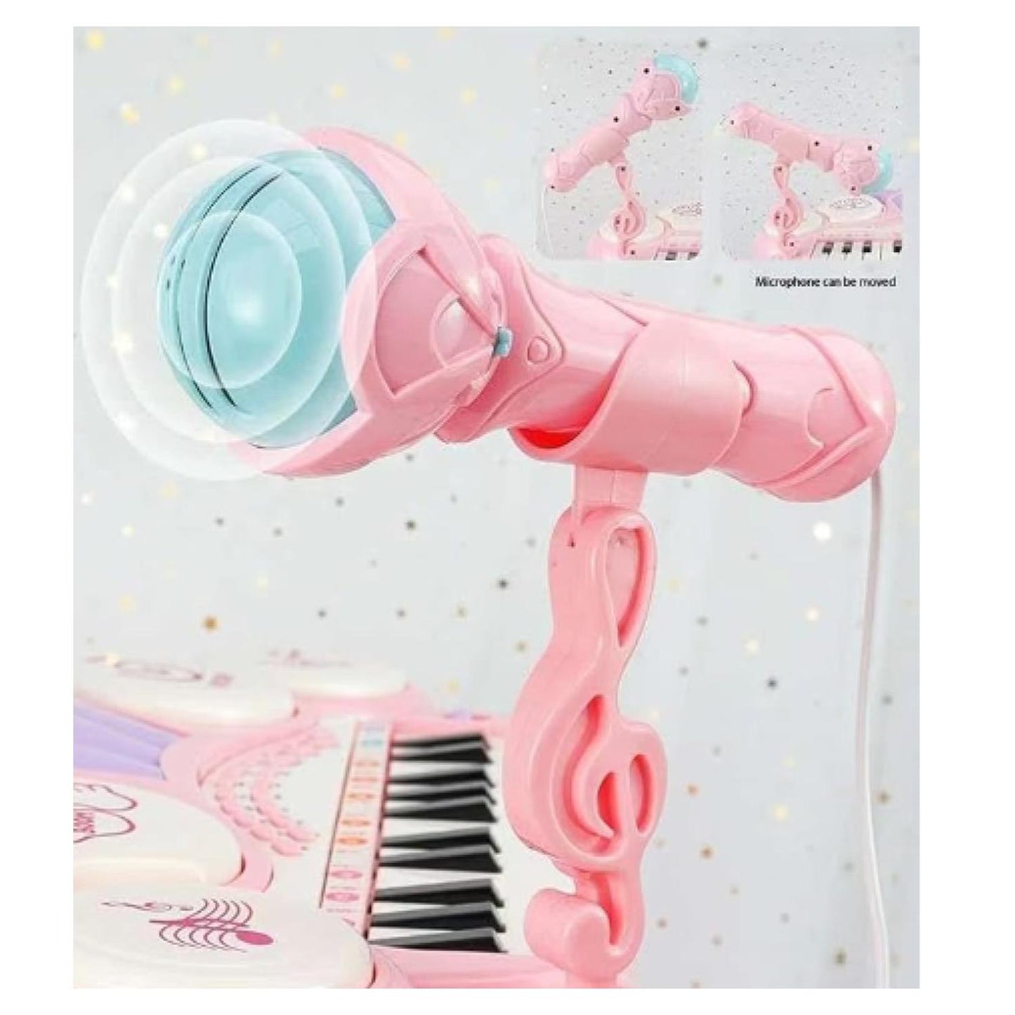 Juguete Piano Musical Niños Con Microfono
