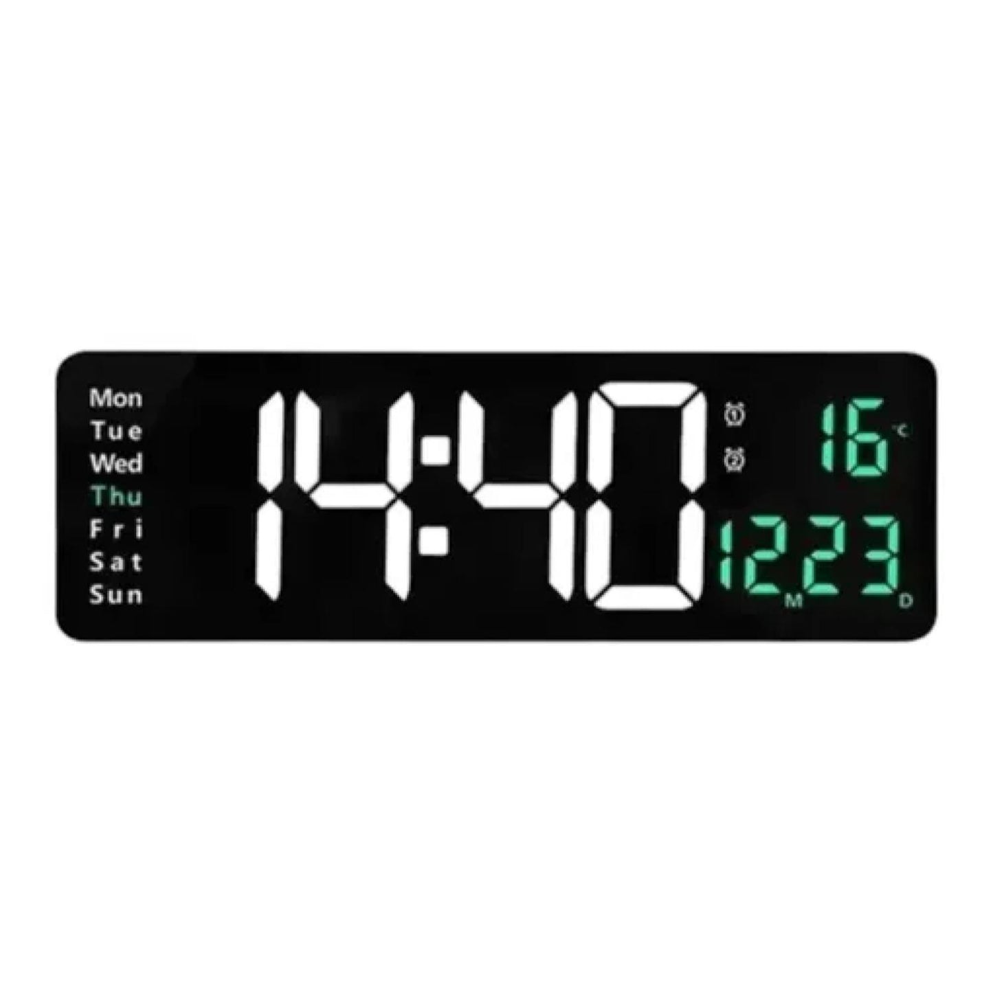 Reloj De Pared Digital Decorativo Led