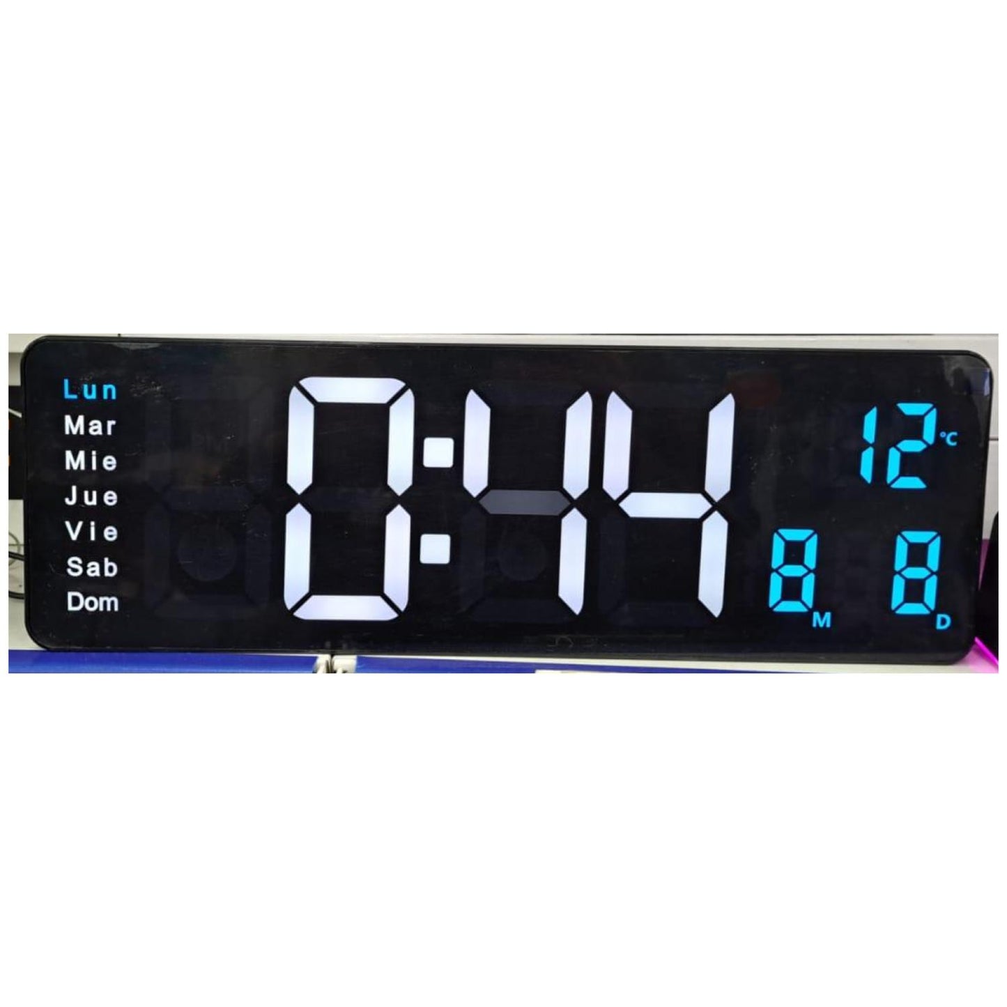 Reloj De Pared Digital Decorativo Led