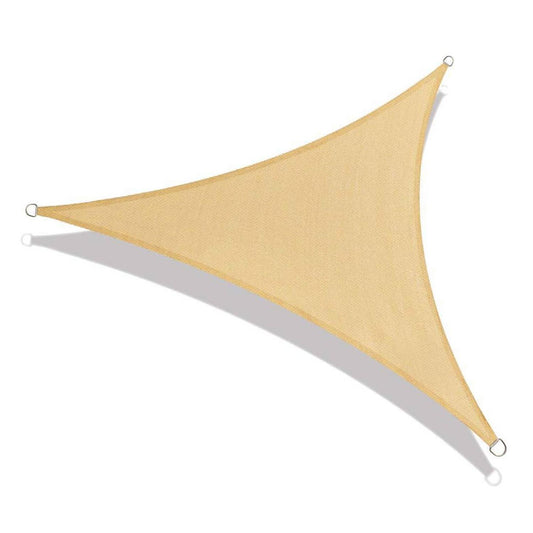 Toldo Vela Triangular 5 x 5 x 5 Mtrs Color Beig