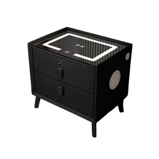 Velador Inteligente Parlante Luz Led Carga Inalambrica