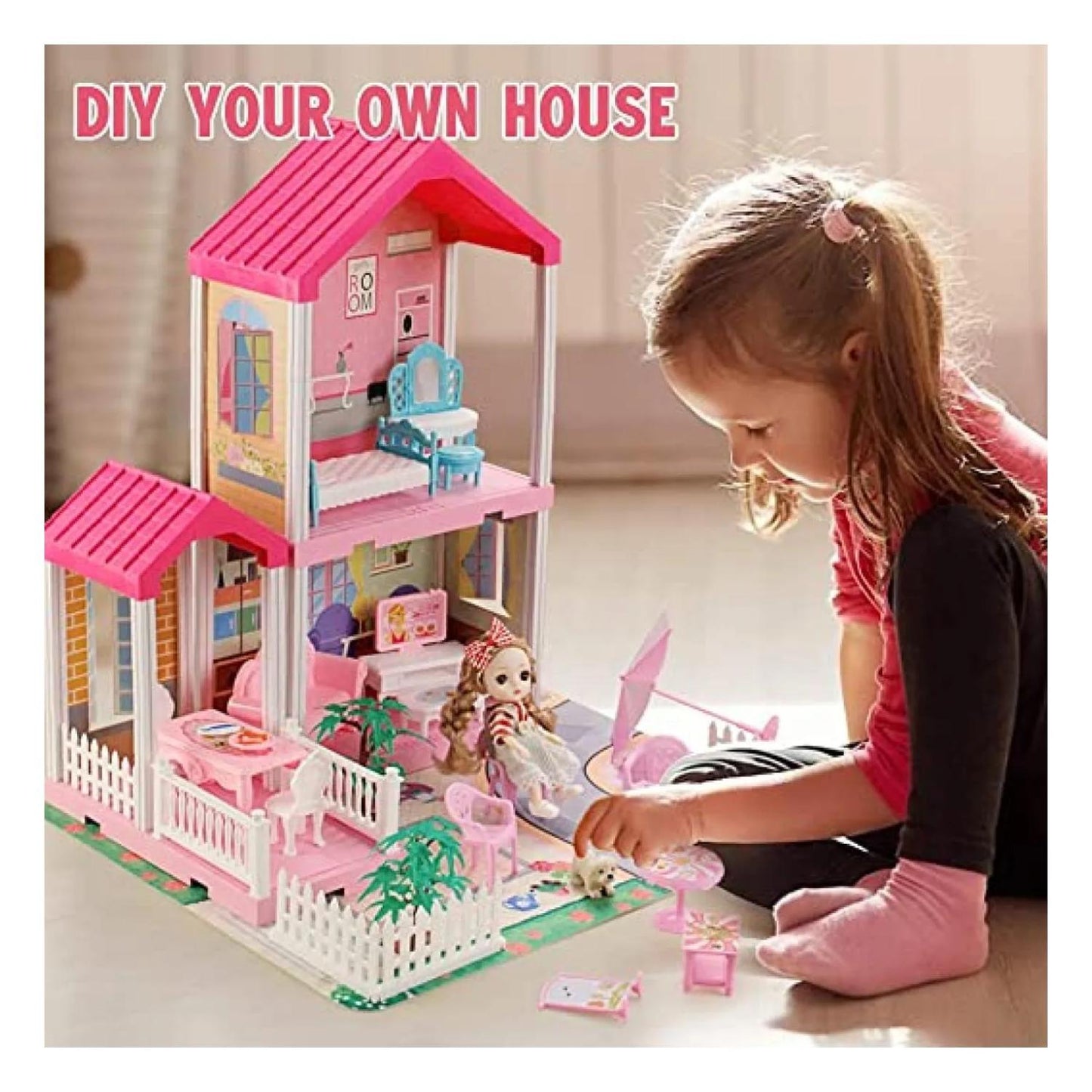 Casa De Muñeca Dream Villa 92 Pcs