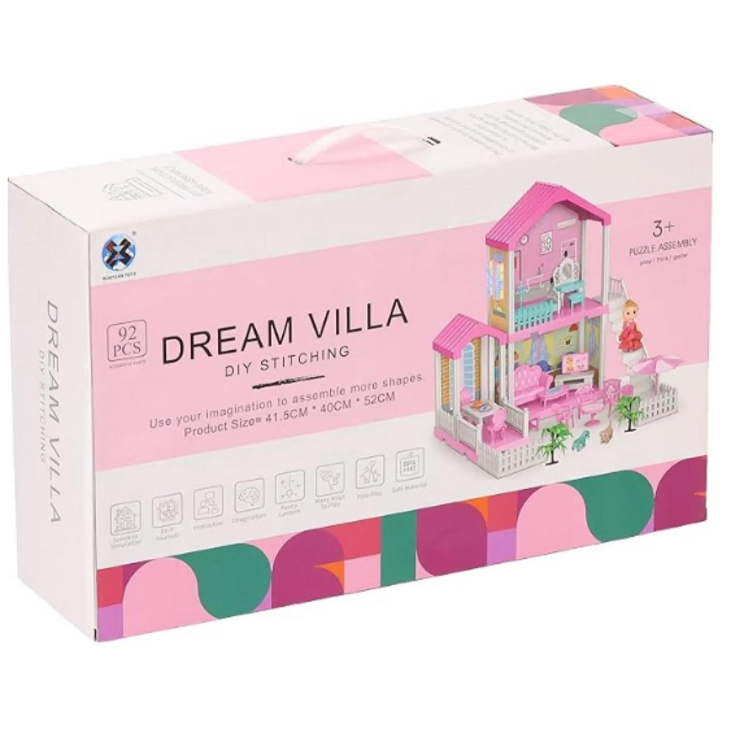 Casa De Muñeca Dream Villa 92 Pcs