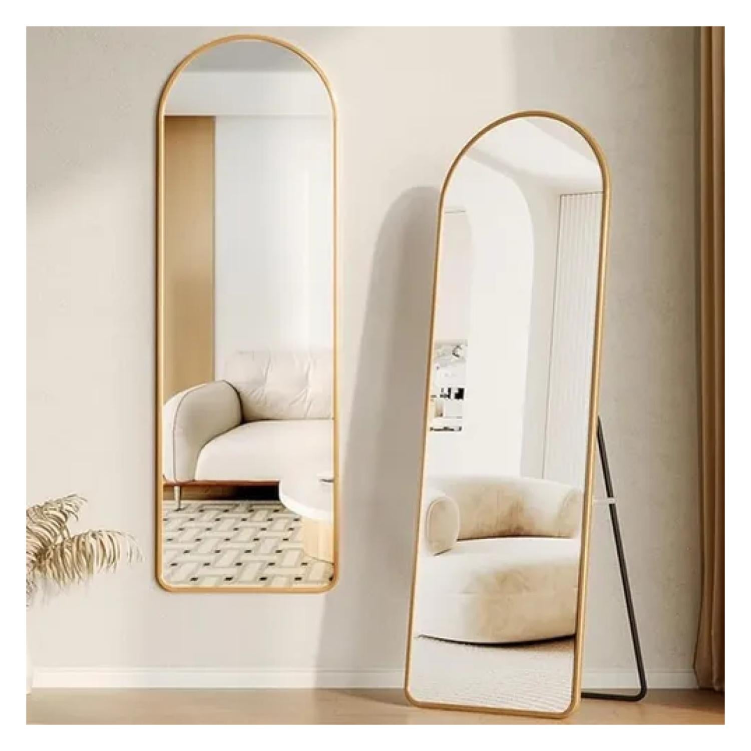 Espejo Decorativo De Pared Acero Inoxidable