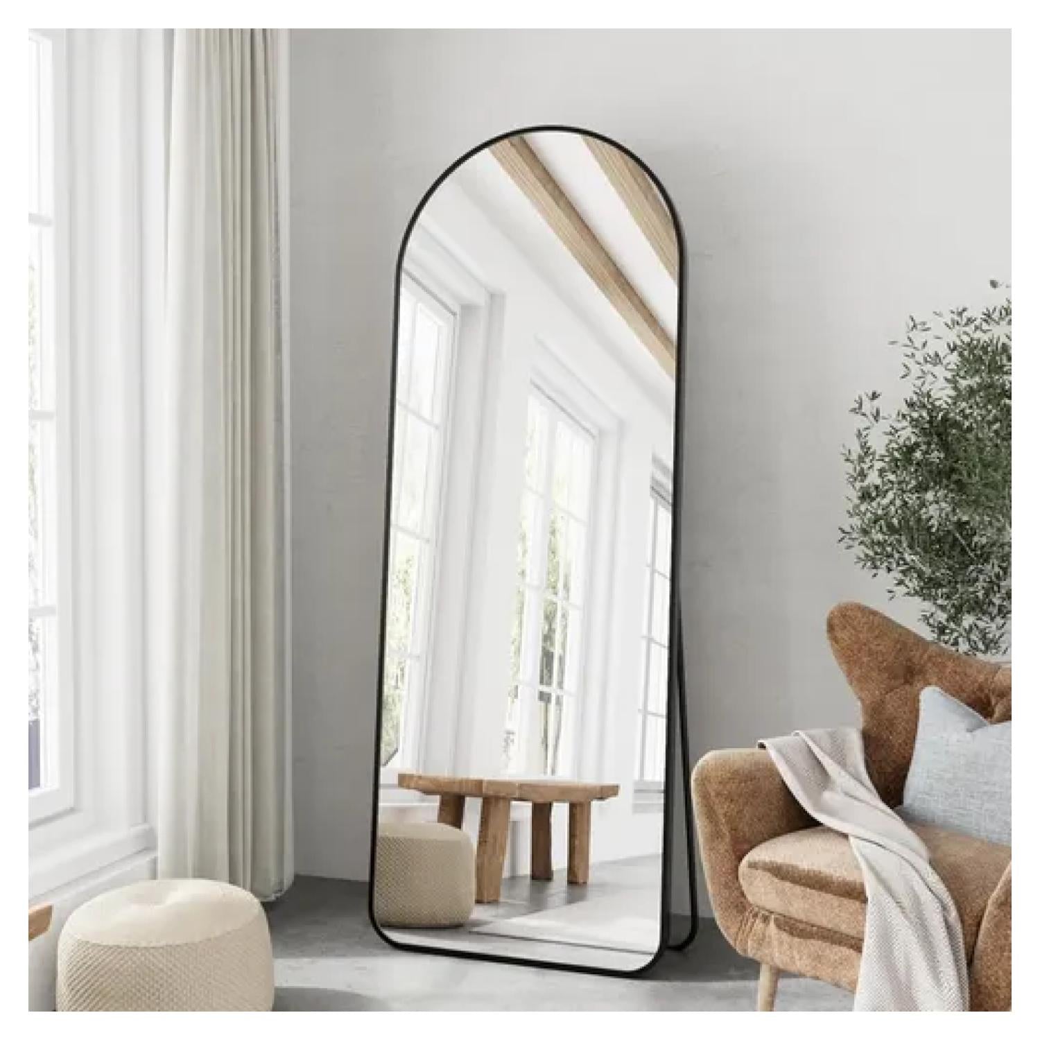 Espejo Decorativo De Pared Acero Inoxidable