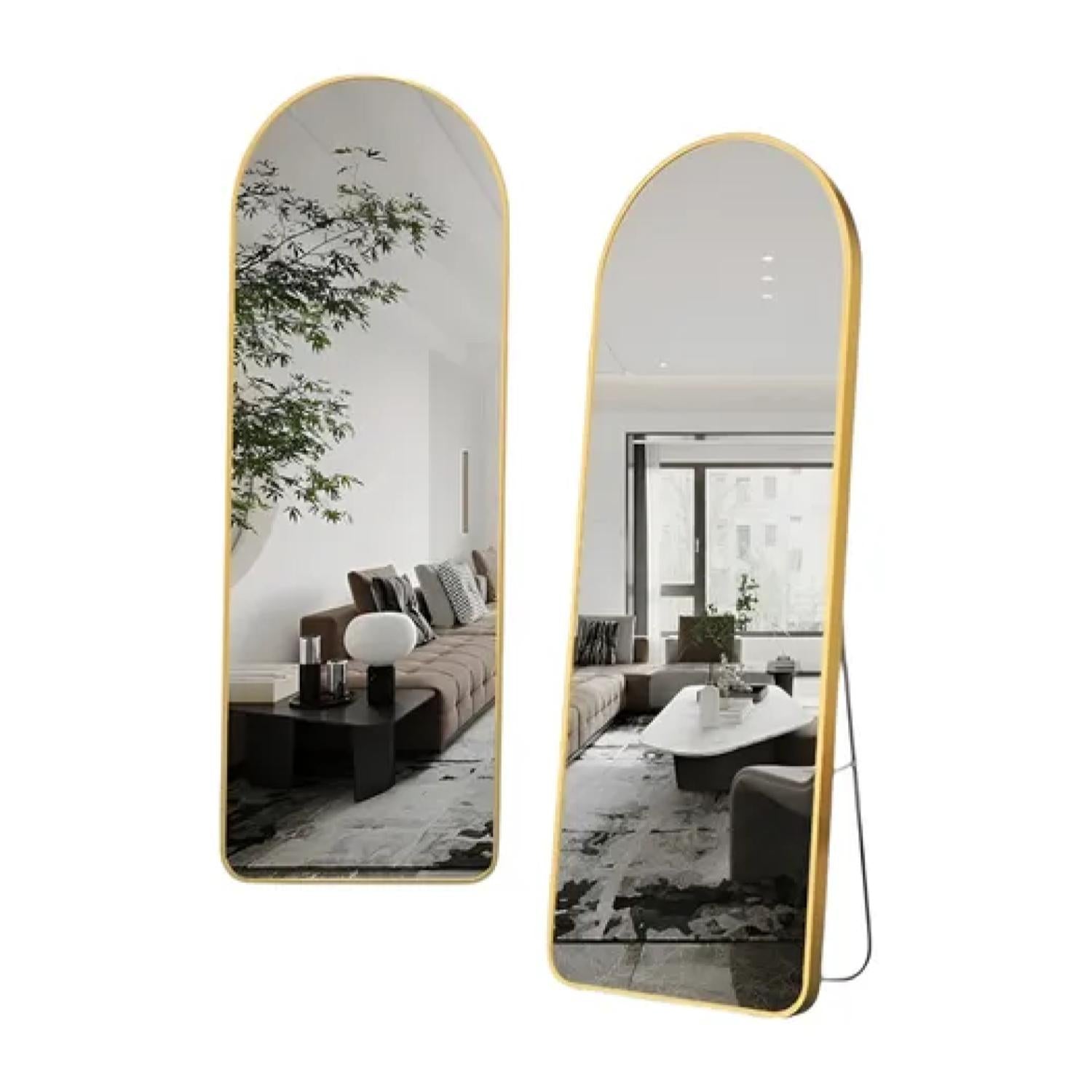 Espejo Decorativo De Pared Acero Inoxidable