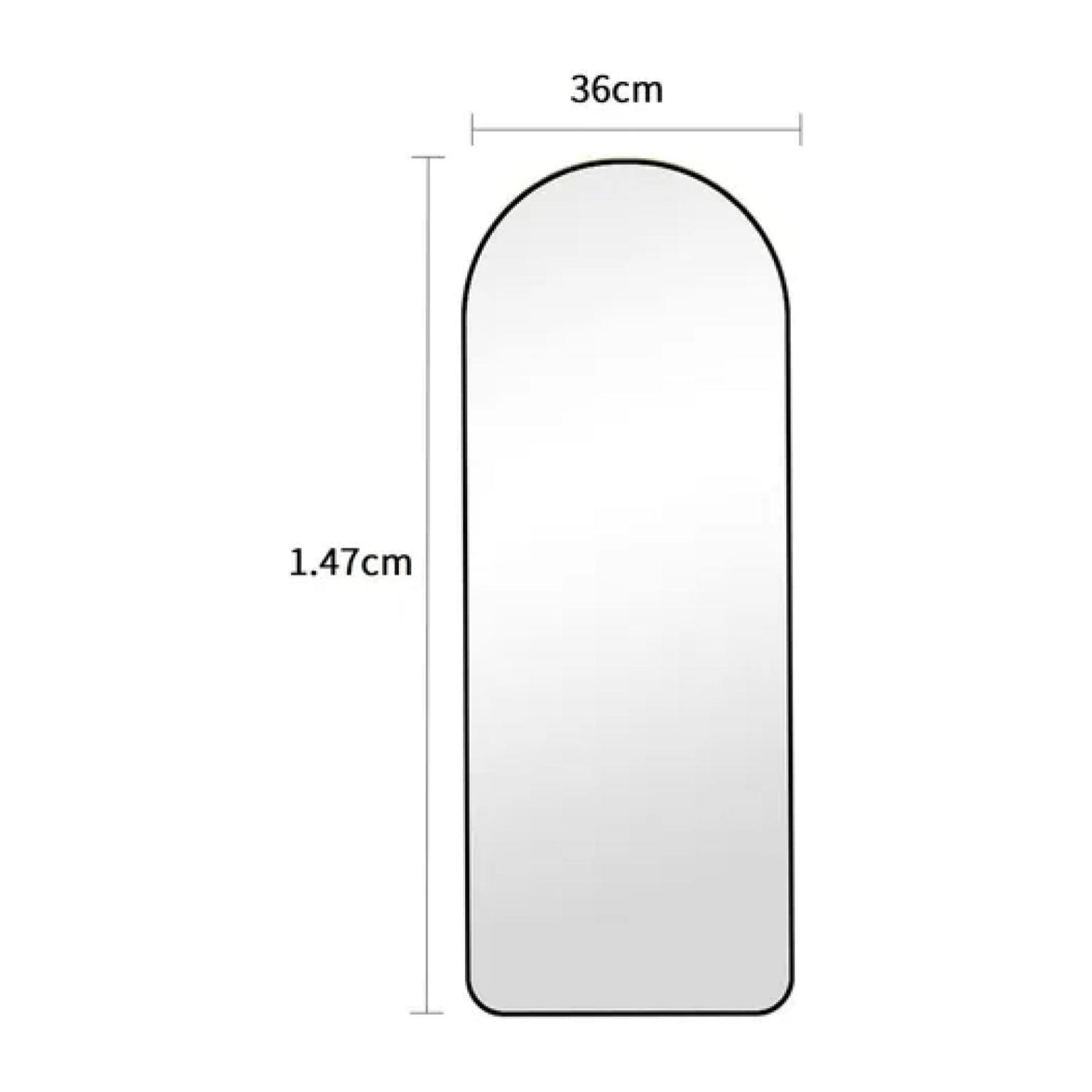 Espejo Decorativo De Pared Acero Inoxidable