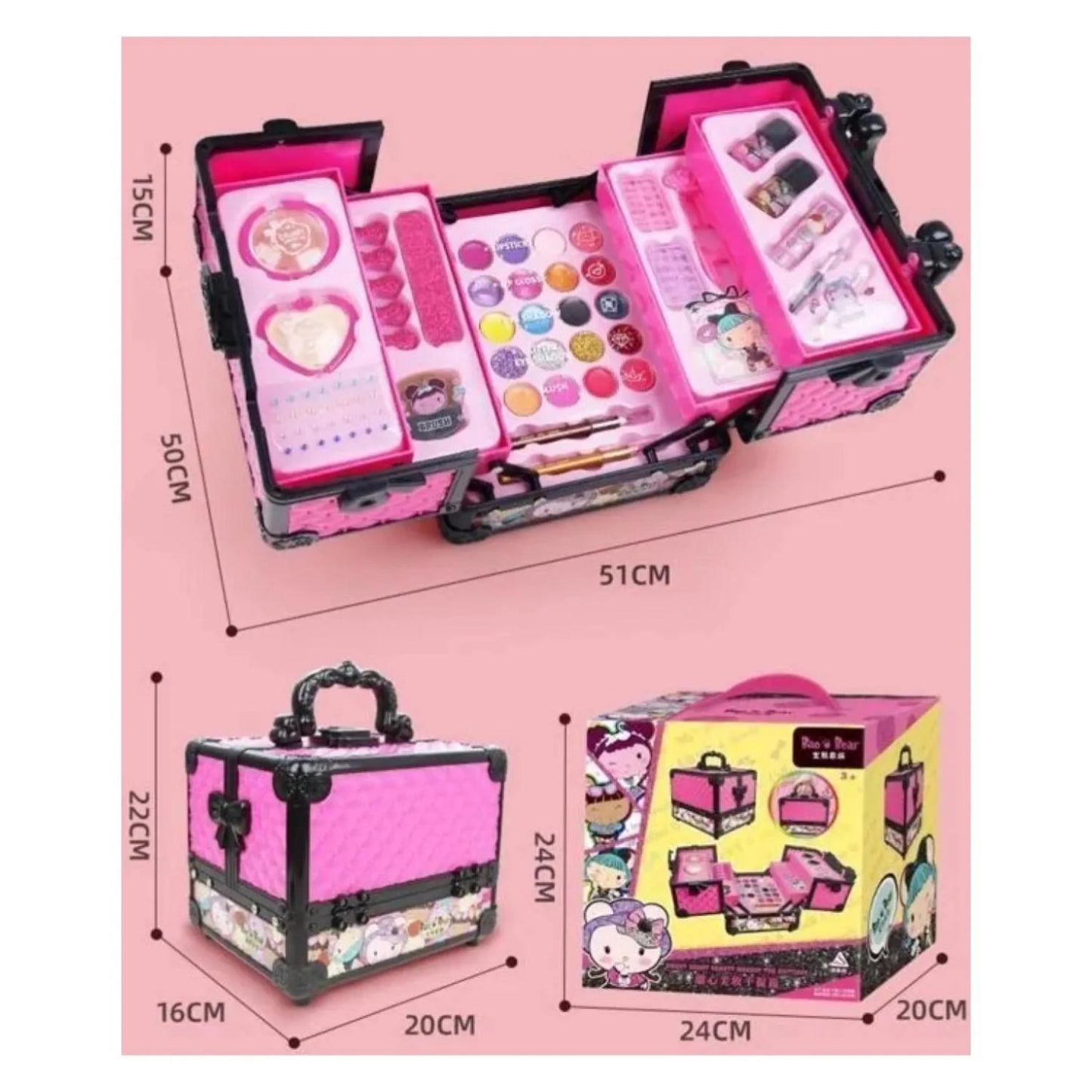 Maleta De Maquillaje Grande Para Niñas