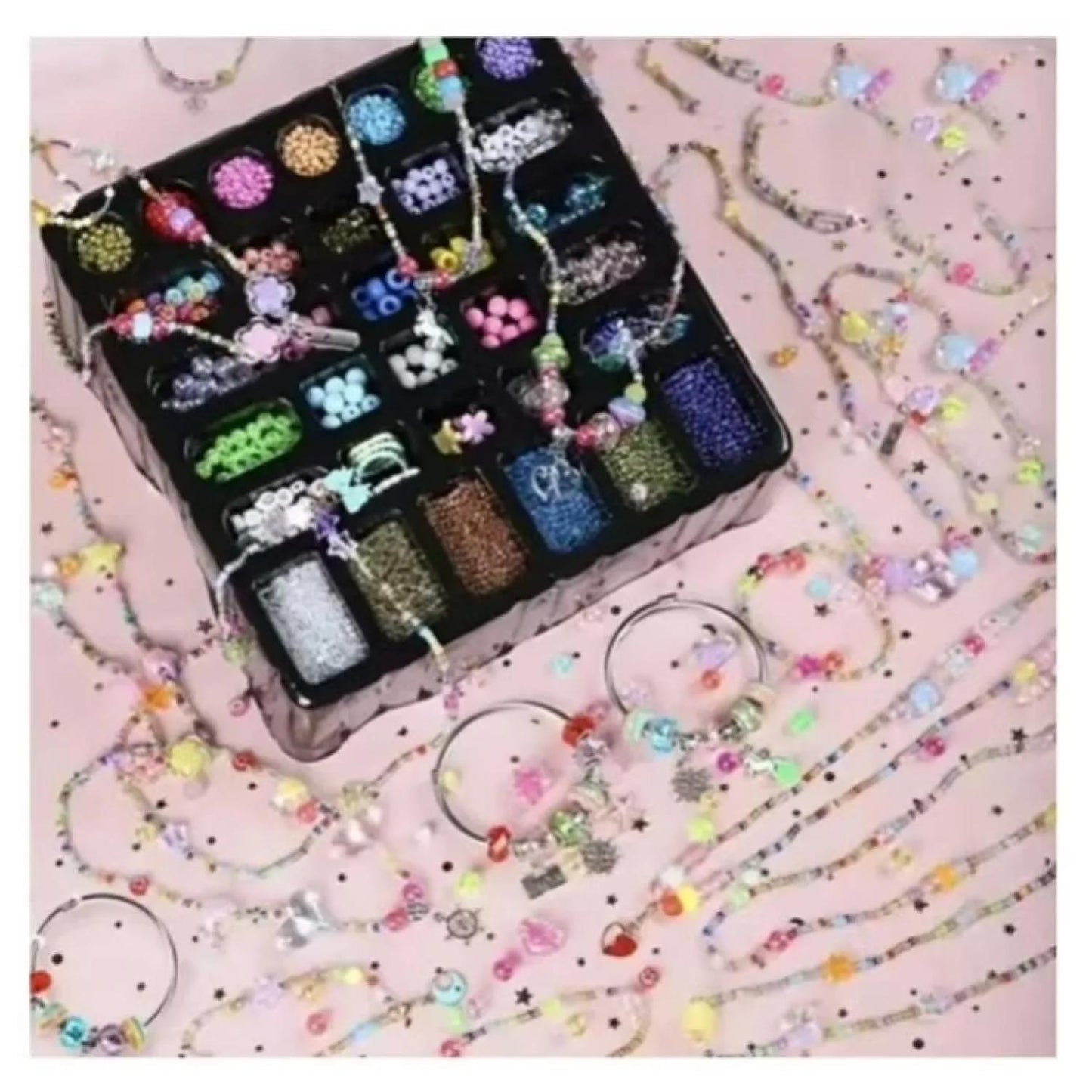 Bisutería Para Niñas Kit De 5000 Pzas