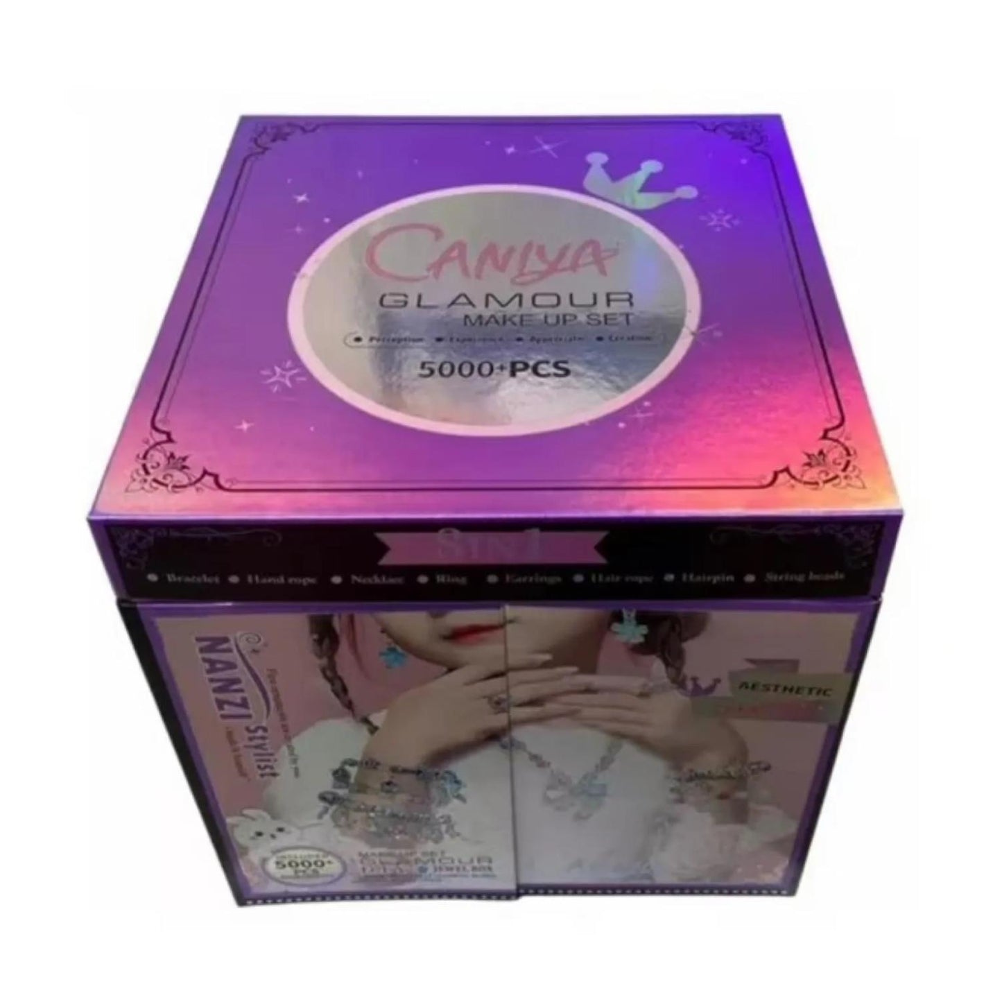 Bisutería Para Niñas Kit De 5000 Pzas
