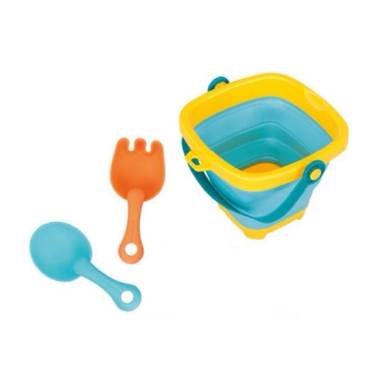 Juguete Set De Playa Con Baldes Plegables Y Moldes