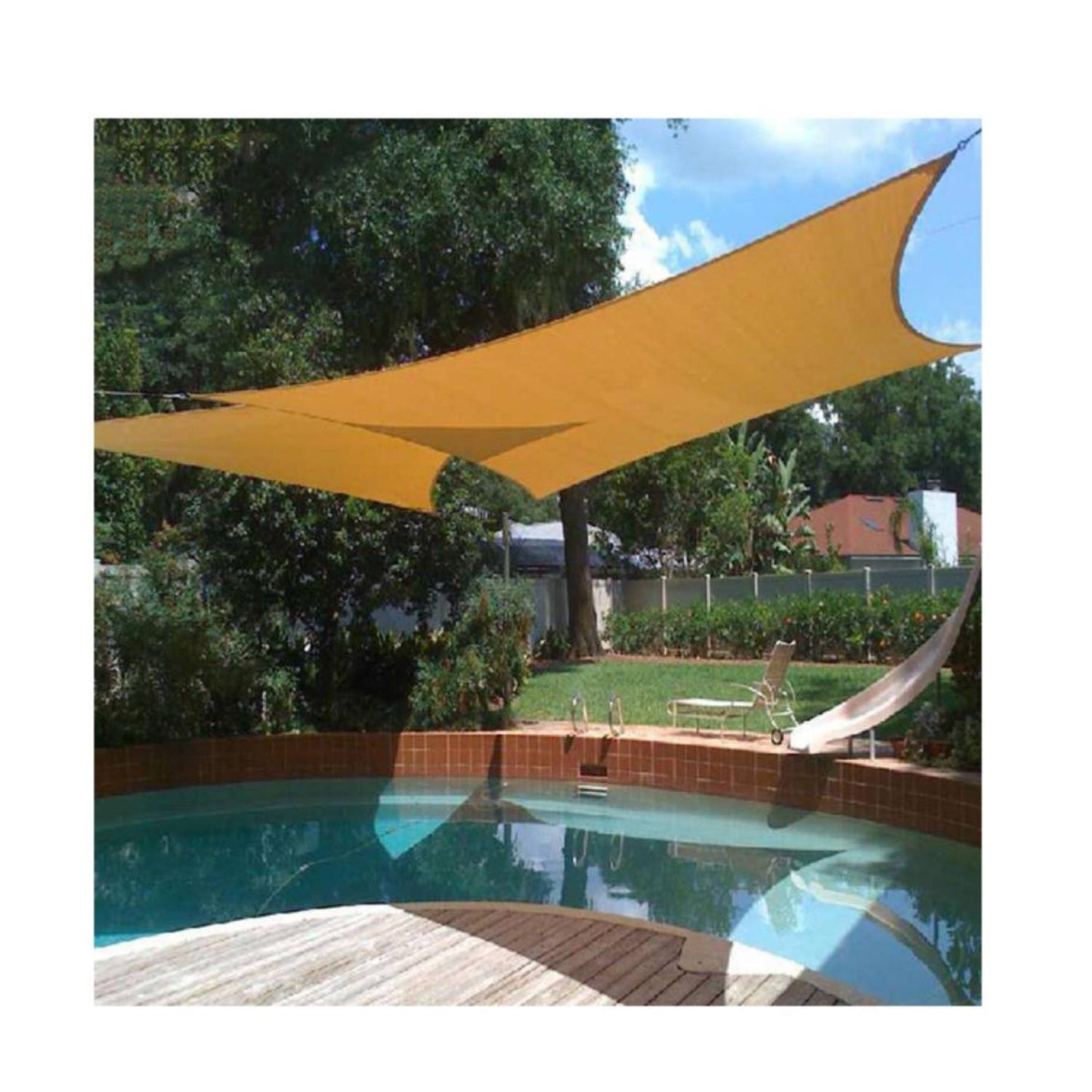 Toldo Vela Rectangular 4x6 Color Beige